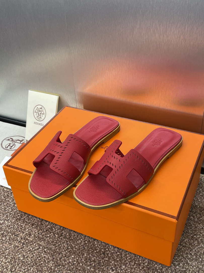 Hermes H202230Zv5K360 Women Oran Sandal H33636