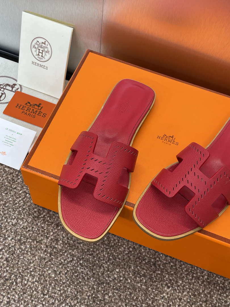 Hermes H202230Zv5K360 Women Oran Sandal H33636