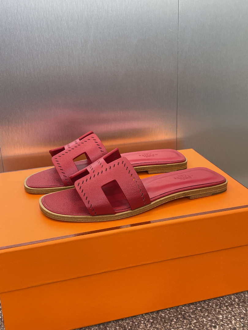 Hermes H202230Zv5K360 Women Oran Sandal H33636