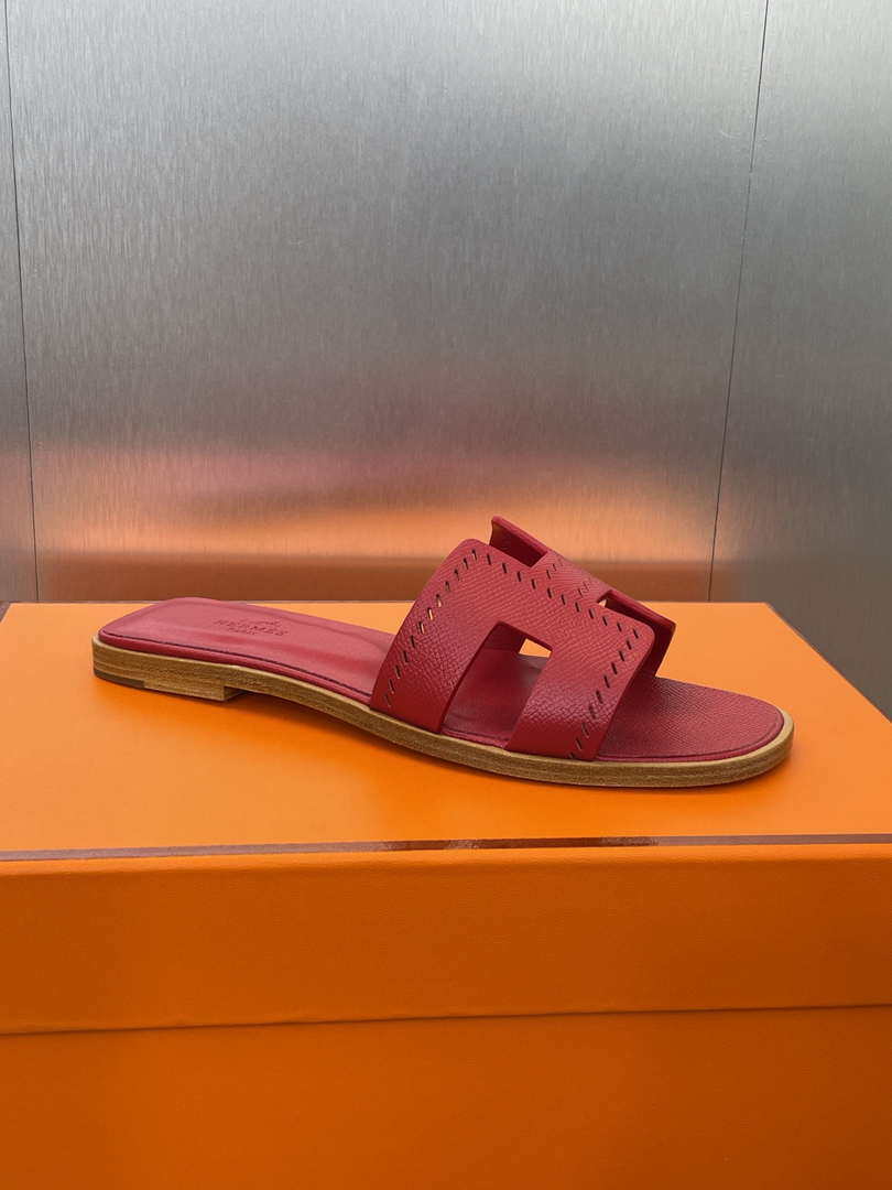 Hermes H202230Zv5K360 Women Oran Sandal H33636