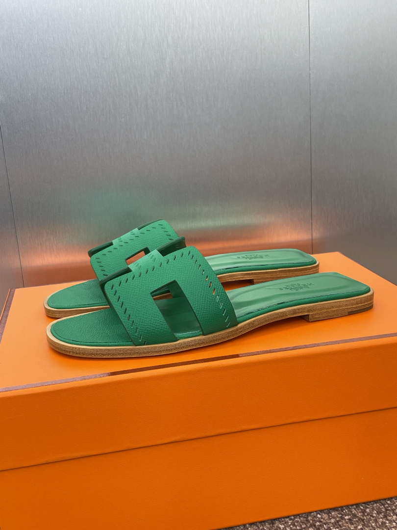 Hermes H202230Zv5K360 Women Oran Sandal H33637