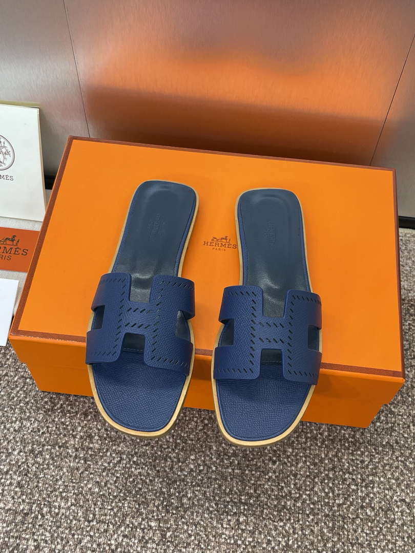 Hermes H202230Zv5K360 Women Oran Sandal H33638
