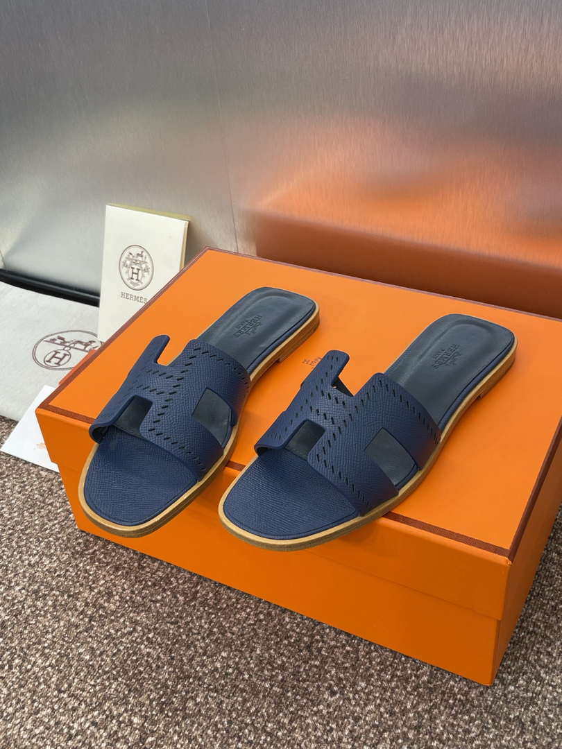 Hermes H202230Zv5K360 Women Oran Sandal H33638
