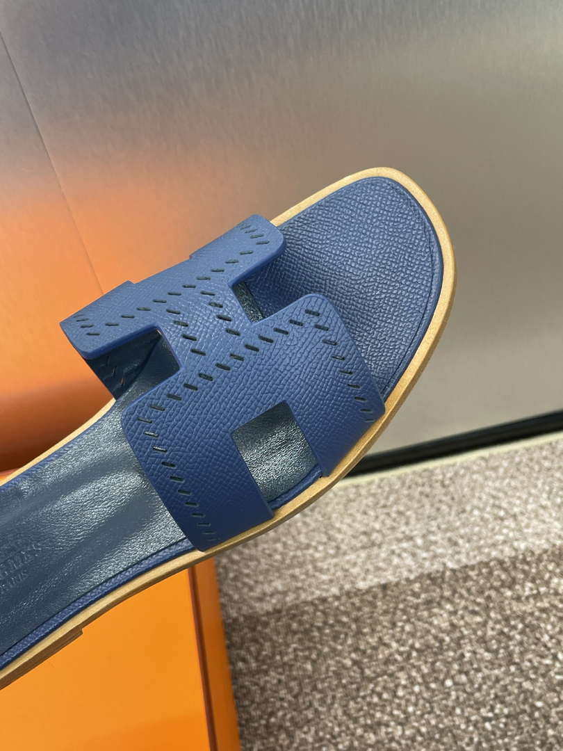 Hermes H202230Zv5K360 Women Oran Sandal H33638