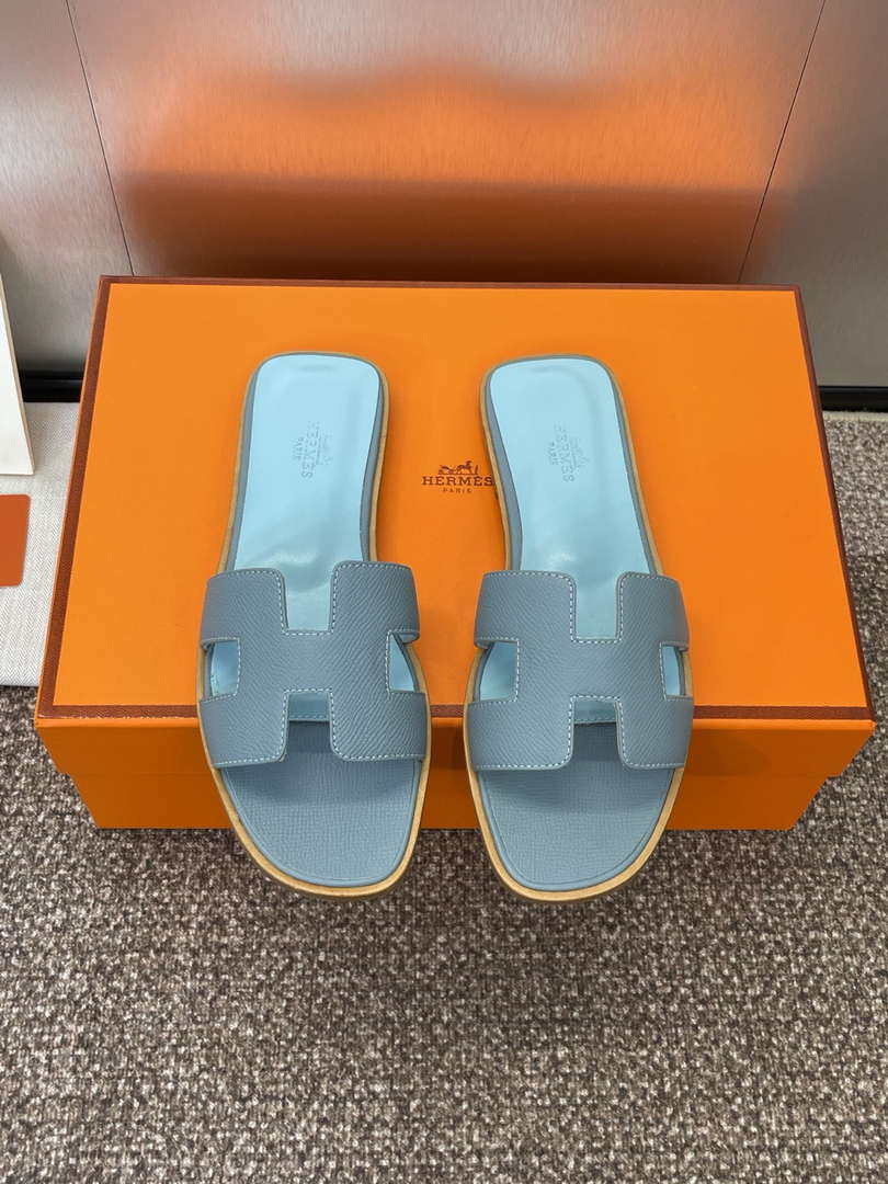 Hermes H202272ZvX3370 Women Oran Sandal H33608