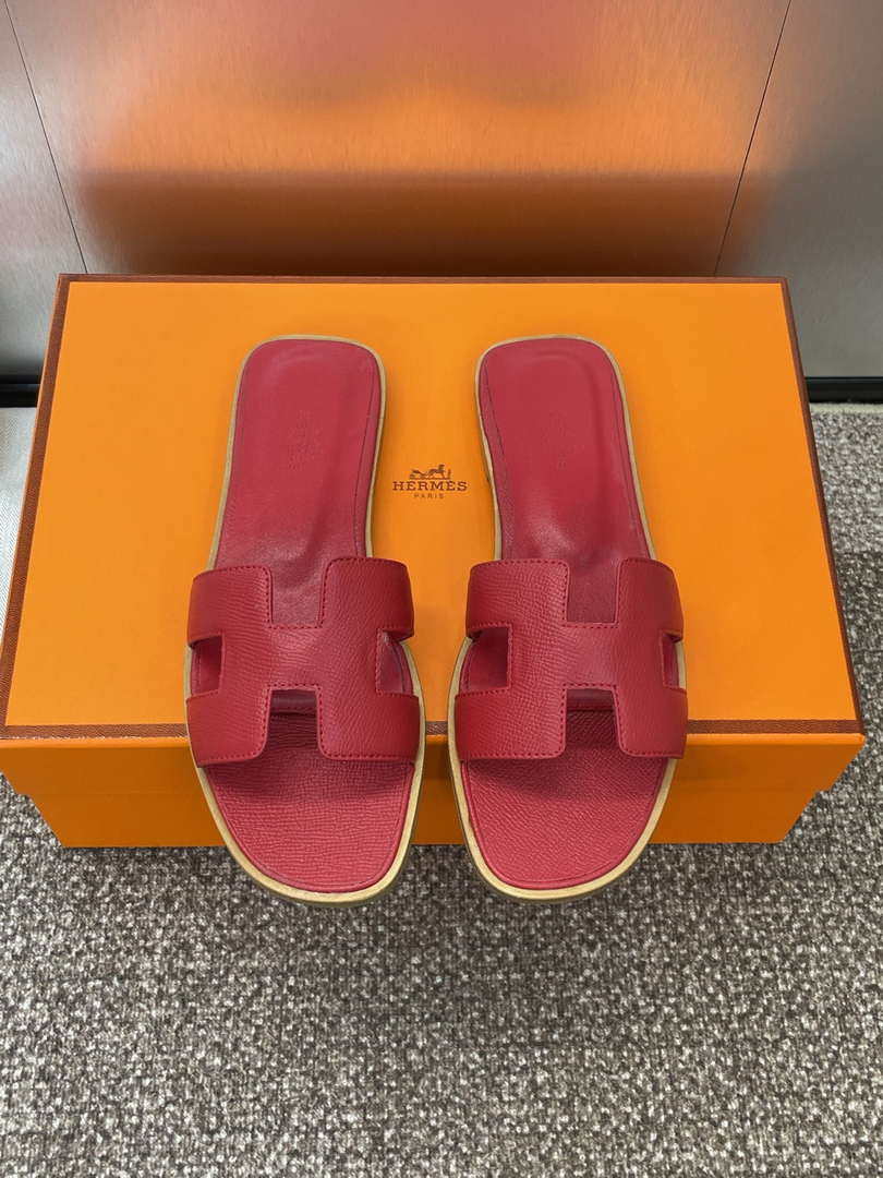 Hermes H202272ZvX3370 Women Oran Sandal H33612