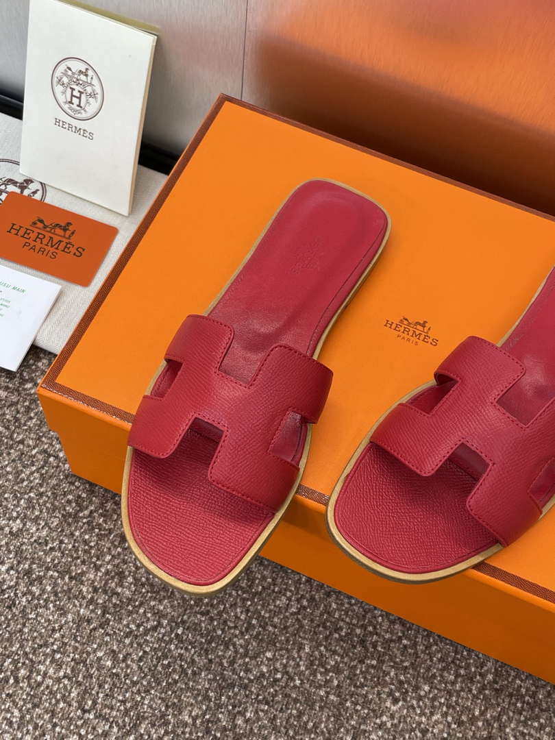 Hermes H202272ZvX3370 Women Oran Sandal H33612