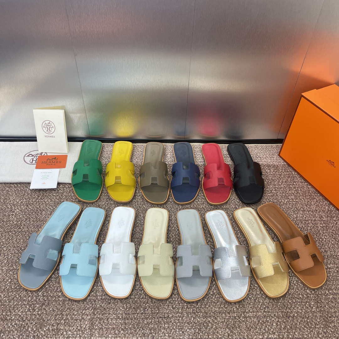 Hermes H202272ZvX3370 Women Oran Sandal H33612