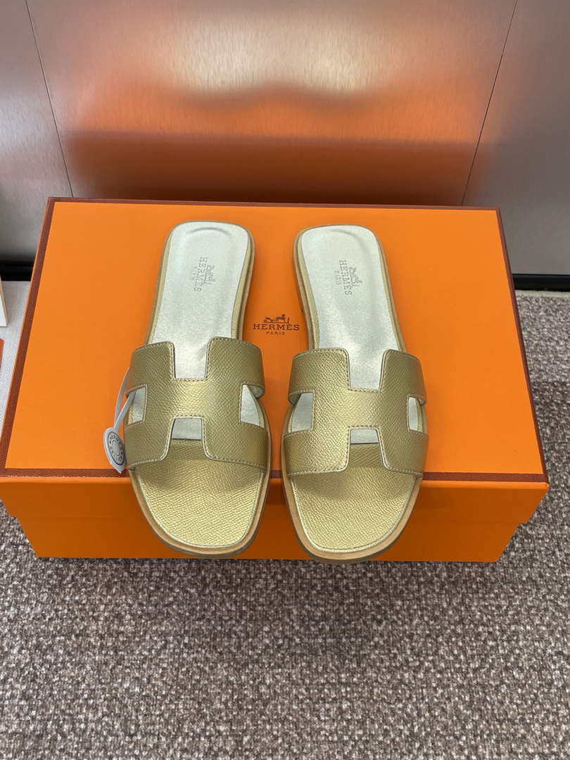 Hermes H202272ZvX3370 Women Oran Sandal H33605