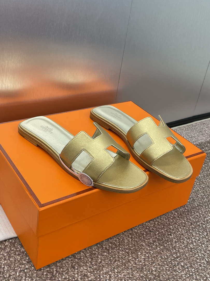 Hermes H202272ZvX3370 Women Oran Sandal H33605
