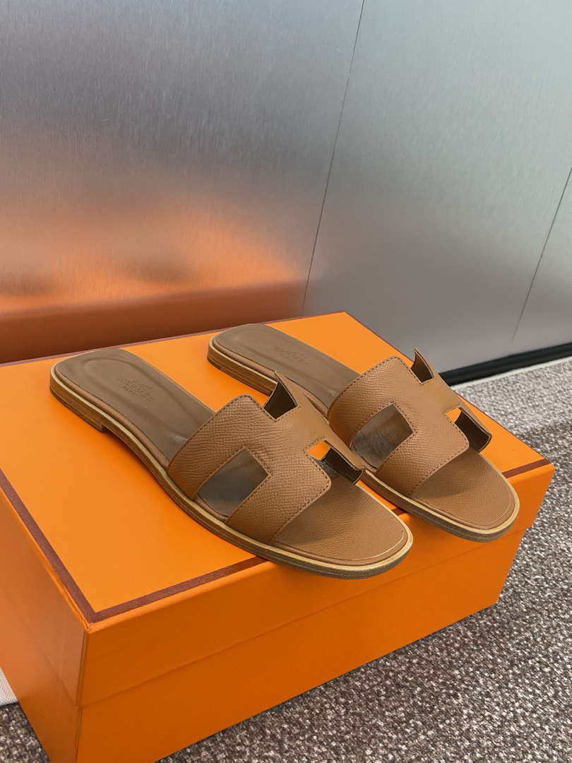 Hermes H202272ZvX3370 Women Oran Sandal H33609
