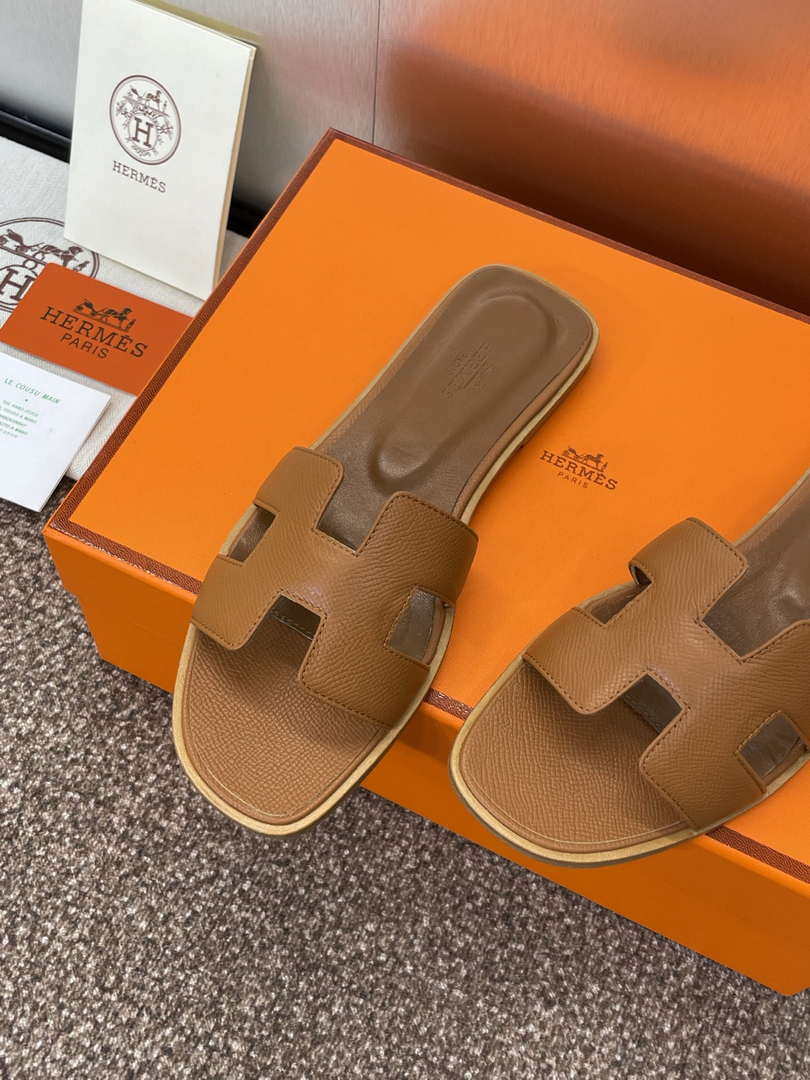 Hermes H202272ZvX3370 Women Oran Sandal H33609