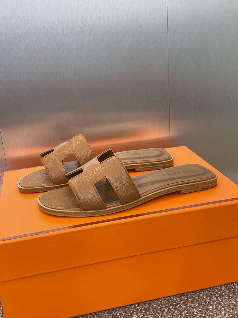 Hermes H202272ZvX3370 Women Oran Sandal H33609