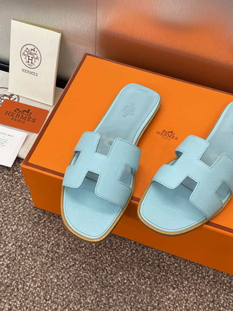 Hermes H202272ZvX3370 Women Oran Sandal H33611
