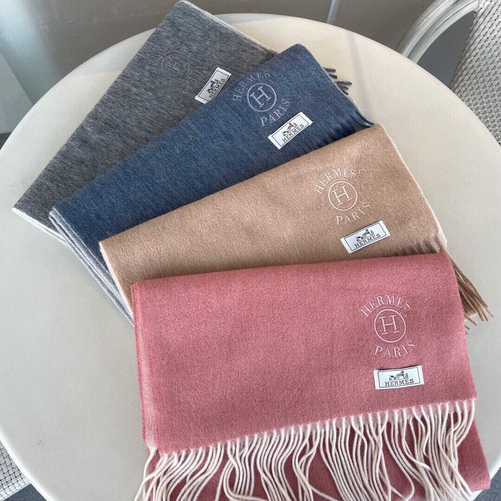 Hermes H208804S Scarves Smoking a Franges Muffler H50018