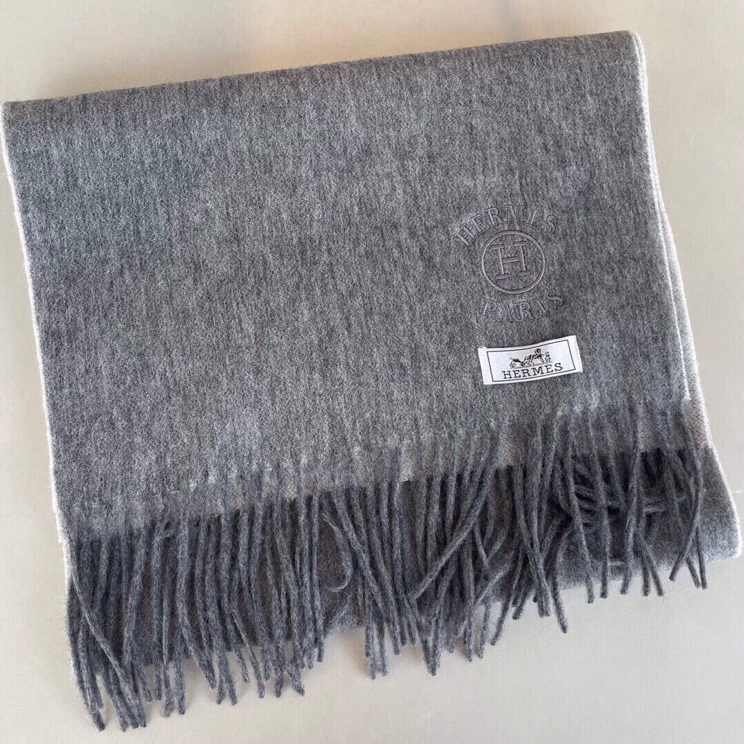 Hermes H208804S Scarves Smoking a Franges Muffler H50018