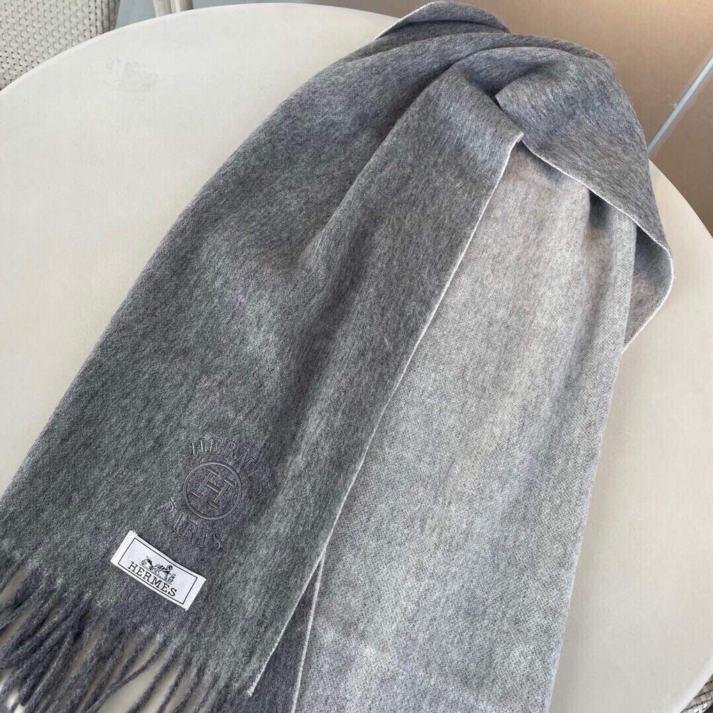 Hermes H208804S Scarves Smoking a Franges Muffler H50018