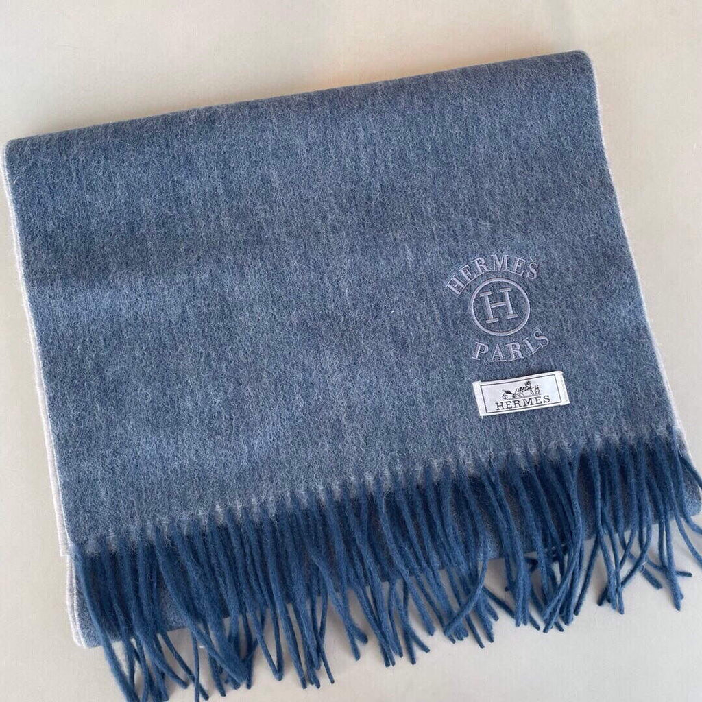 Hermes H208804S Scarves Smoking a Franges Muffler H50019