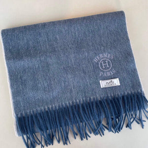 Hermes H208804S Scarves Smoking a Franges Muffler H50019 - Default Title - View 3