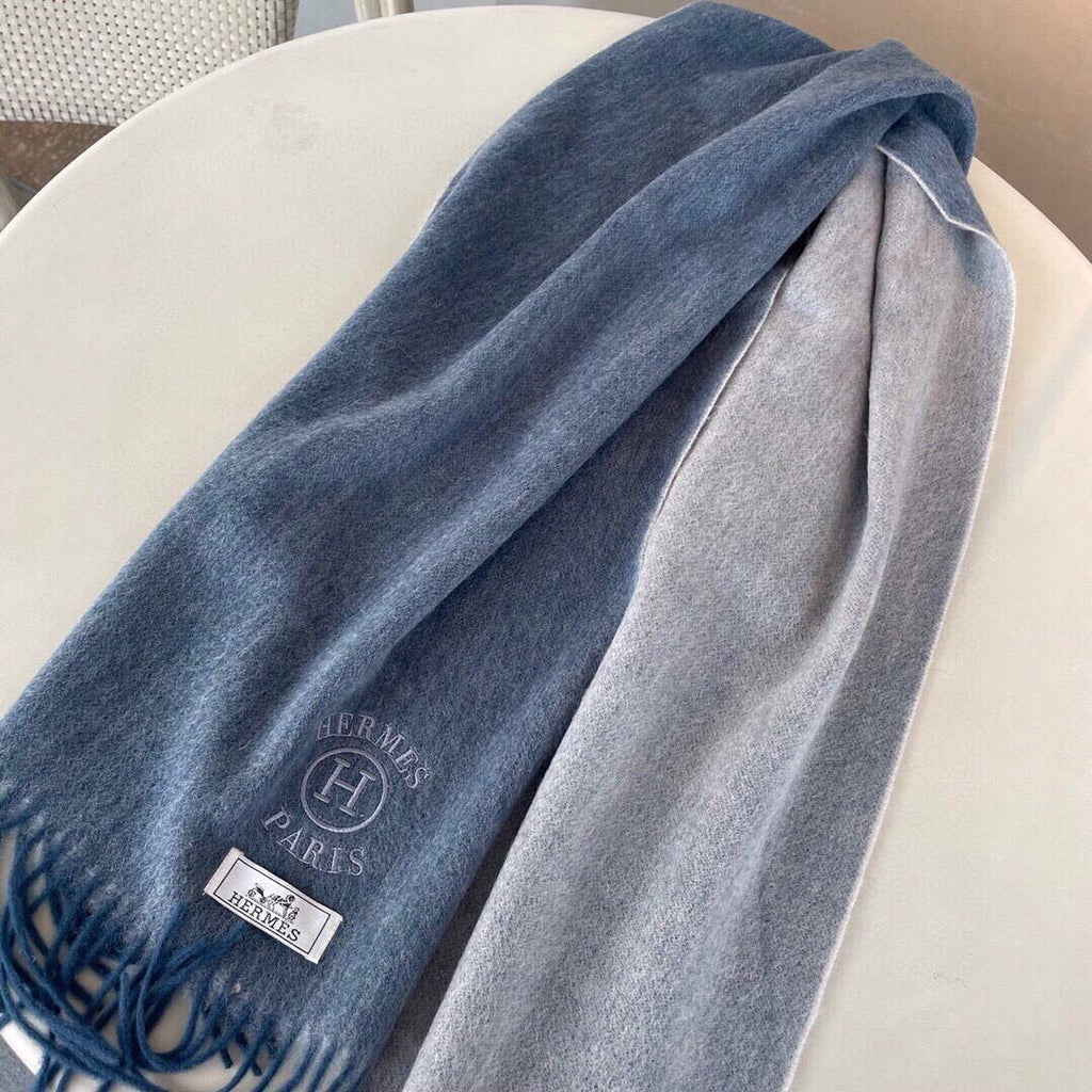Hermes H208804S Scarves Smoking a Franges Muffler H50019