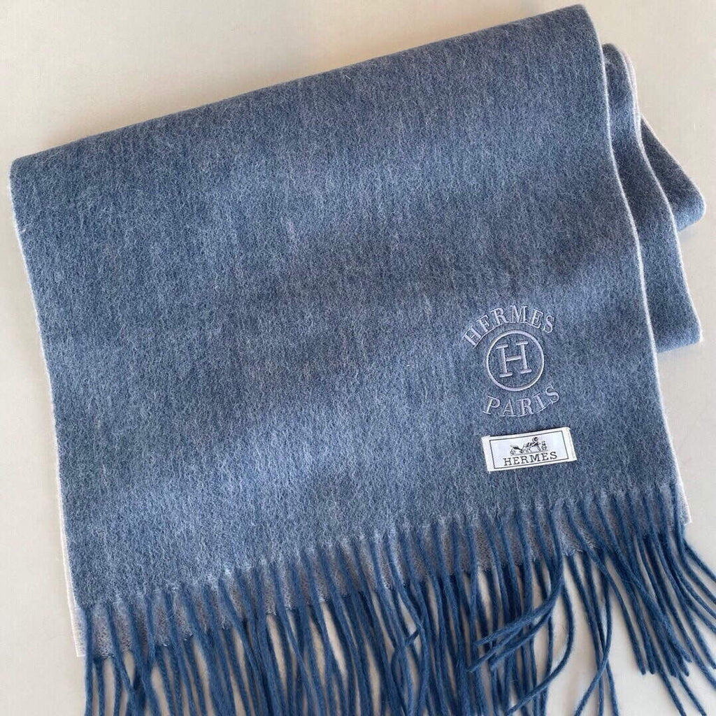 Hermes H208804S Scarves Smoking a Franges Muffler H50019