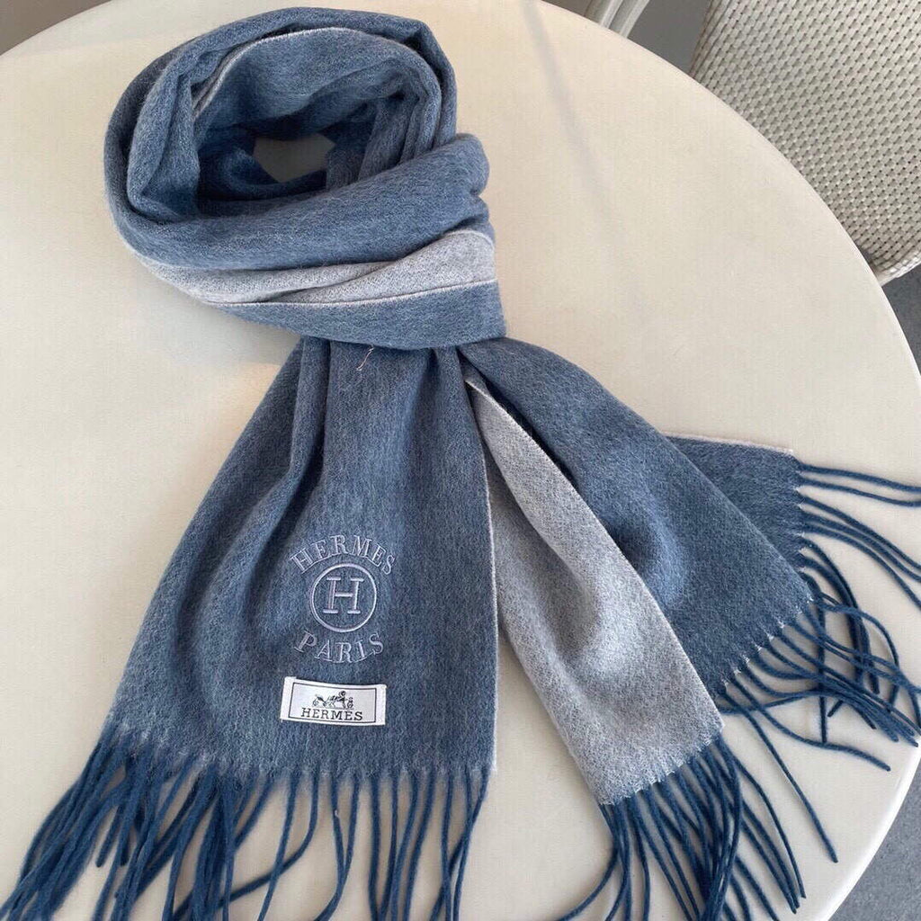 Hermes H208804S Scarves Smoking a Franges Muffler H50019