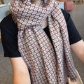 Hermes H208804S Scarves Smoking a Franges Muffler H50021 - Default Title - View 1