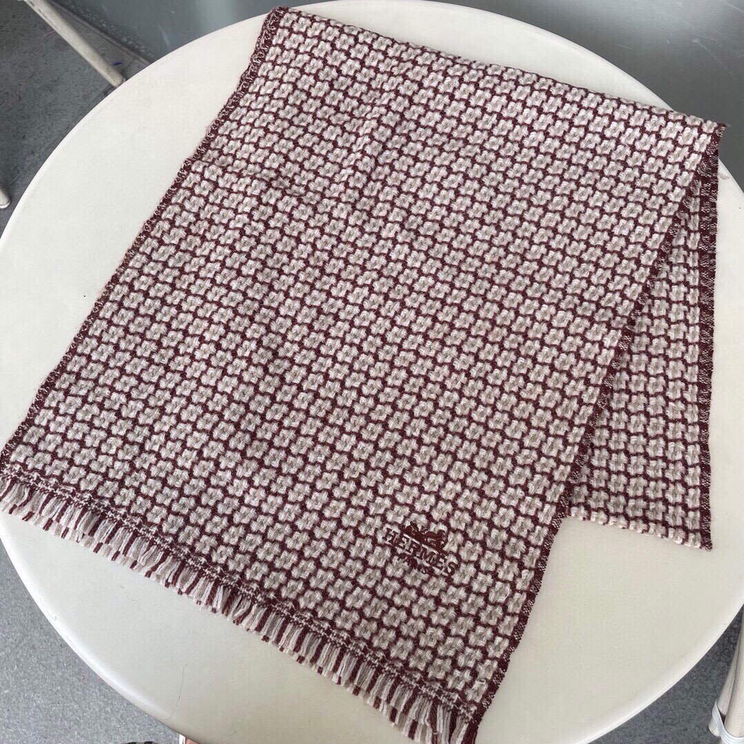 Hermes H208804S Scarves Smoking a Franges Muffler H50021