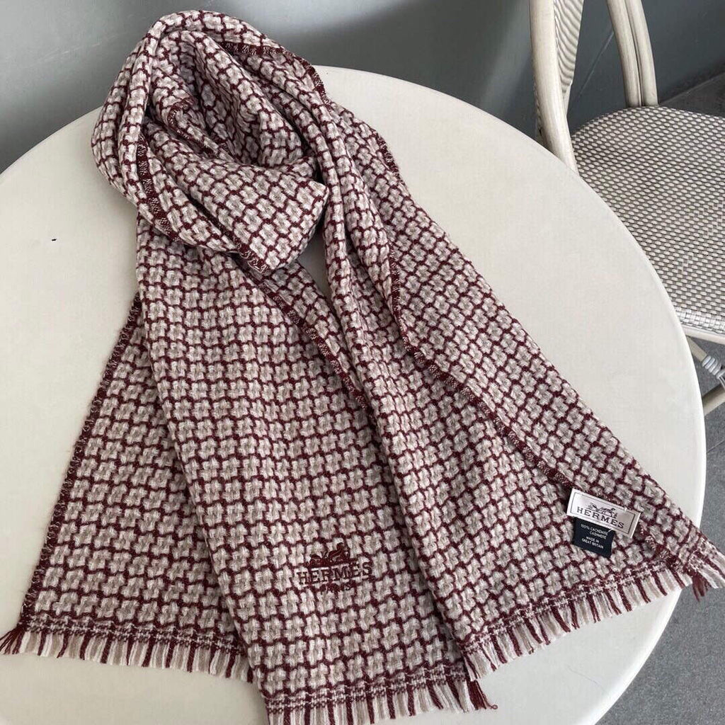 Hermes H208804S Scarves Smoking a Franges Muffler H50021