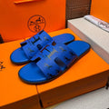 Hermes H211860 Men's Slippers Wholesale Hermes Izmir Sandals H290011 - Male 38 - View 1
