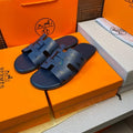 Hermes H211860 Men's Slippers Wholesale Hermes Izmir Sandals H290012 - Male 38 - View 1