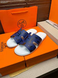 Hermes H211860 Men's Slippers Wholesale Hermes Izmir Sandals H290013