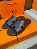 Hermes H211860 Men's Slippers Wholesale Hermes Izmir Sandals H290014