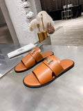Hermes H211860 Men's Slippers Wholesale Hermes Izmir Sandals H290029