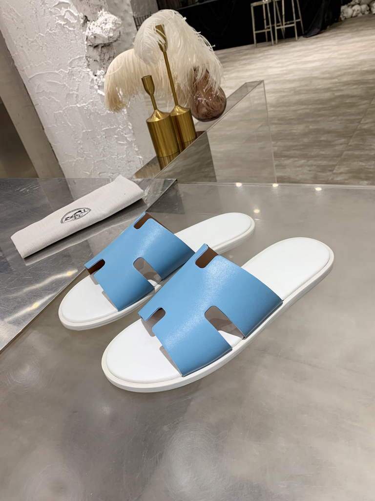 Hermes H211860 Men's Slippers Wholesale Hermes Izmir Sandals H290045