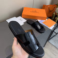 Hermes H211860 Men's Slippers Wholesale Hermes Izmir Sandals H290050 - Male 38 - View 1