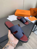 Hermes H211860 Men's Slippers Wholesale Hermes Izmir Sandals H290052