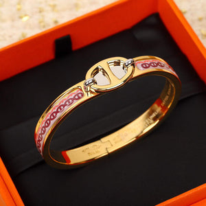Hermes H214444B Collier de Chien Bracelet Gold - Default Title - View 1