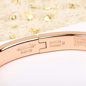 Hermes H214444B Collier de Chien Bracelet Gold - Default Title - View 6