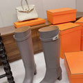 Hermes H222070Z Women's Shoes High Boot H66293 - 35 - View 1