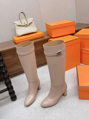 Hermes H222070Z Women's Shoes High Boot H66294 - 35 - View 1