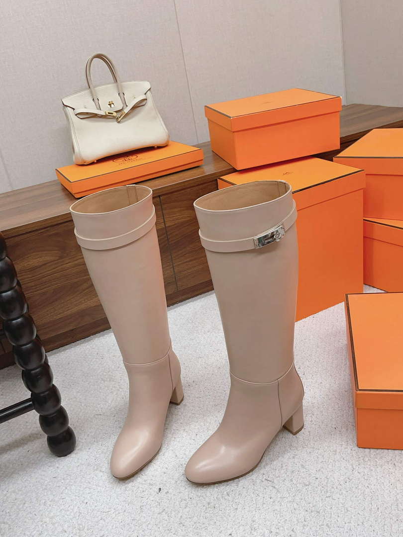 Hermes H222070Z Women's Shoes High Boot H66294