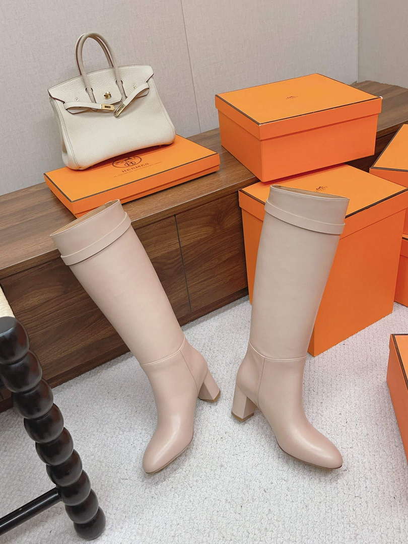 Hermes H222070Z Women's Shoes High Boot H66294