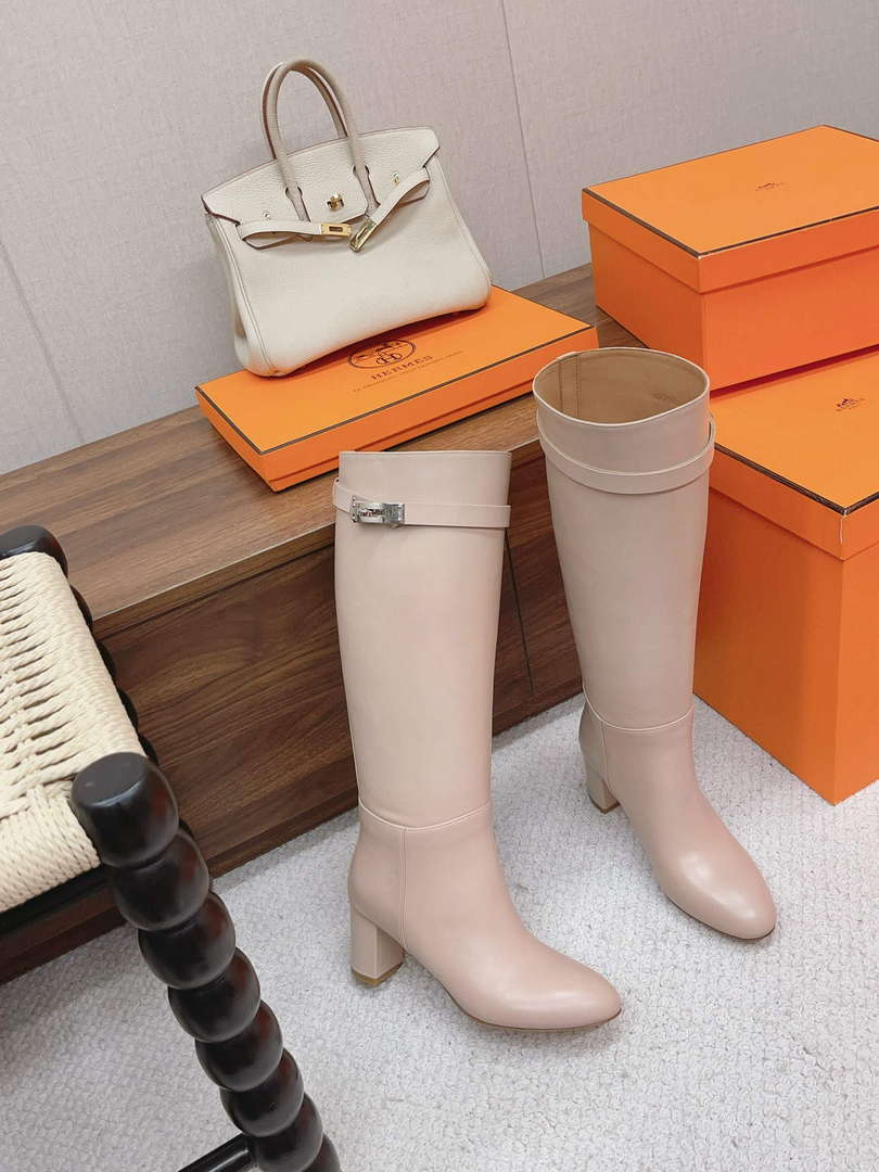 Hermes H222070Z Women's Shoes High Boot H66294