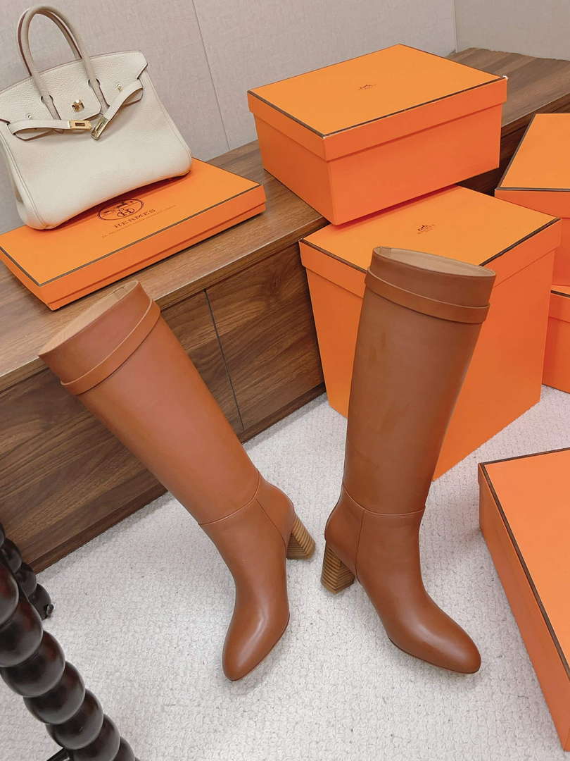 Hermes H222070Z Women's Shoes High Boot H66295