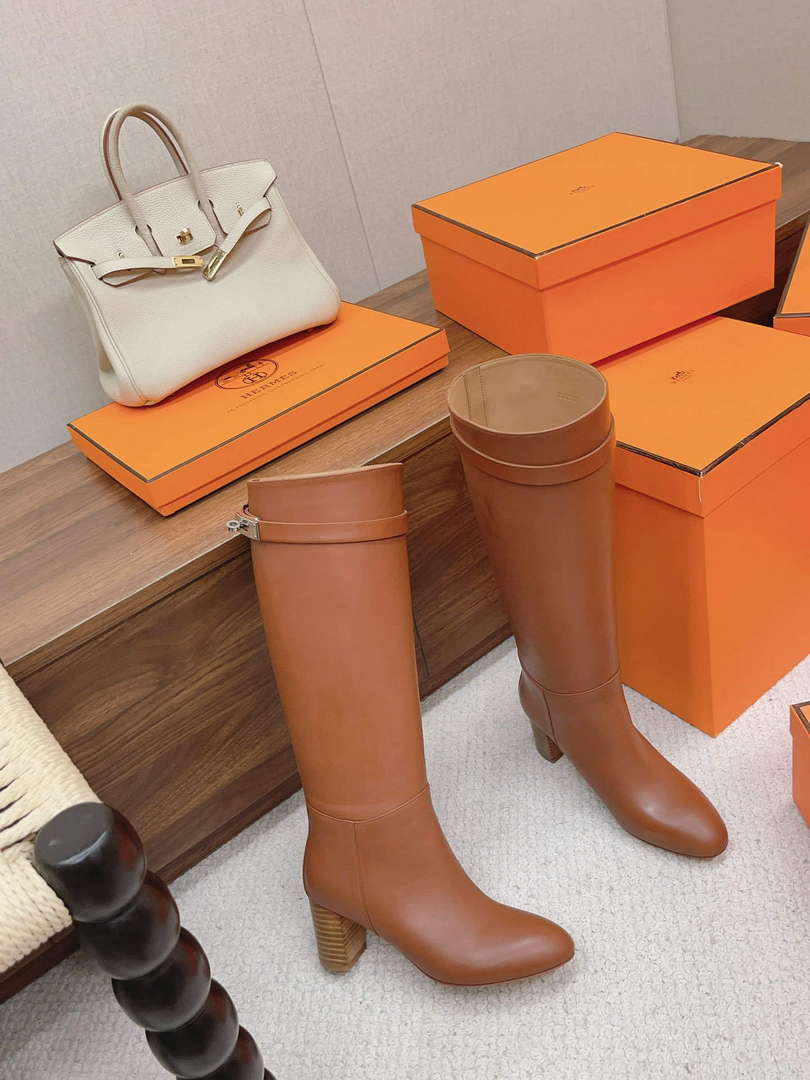 Hermes H222070Z Women's Shoes High Boot H66295