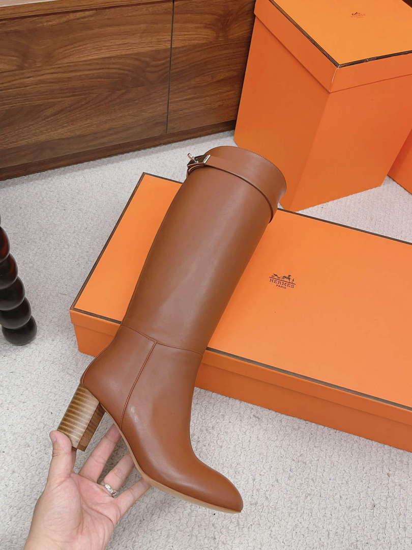 Hermes H222070Z Women's Shoes High Boot H66295