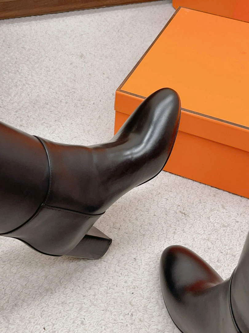 Hermes H222070Z Women's Shoes High Boot H66296