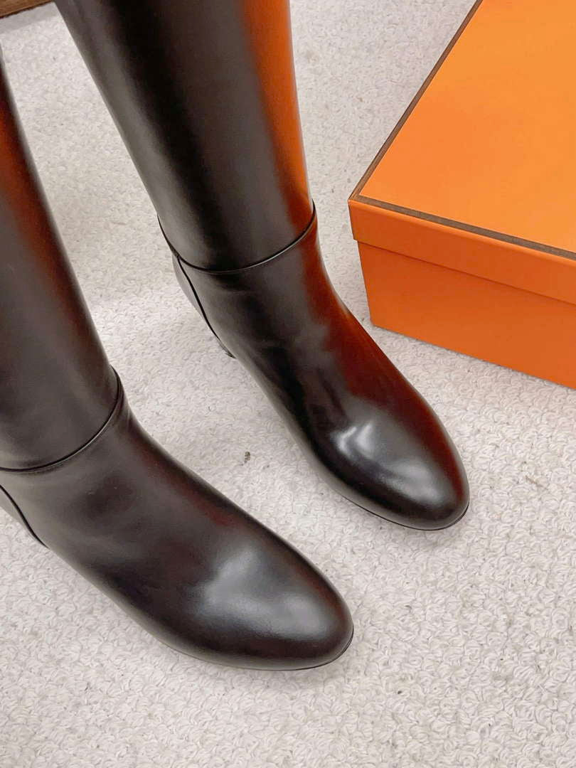 Hermes H222070Z Women's Shoes High Boot H66296