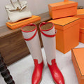 Hermes H222070Z Women's Shoes High Boot H66297 - 35 - View 1